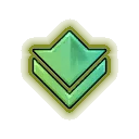 Guild Wars 2 commander tag with green gradient