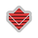 Guild Wars 2 commander tag with a horizontal pattern effect